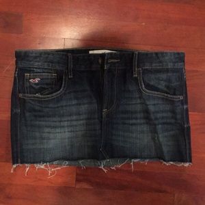Hollister Denim Mini Skirt